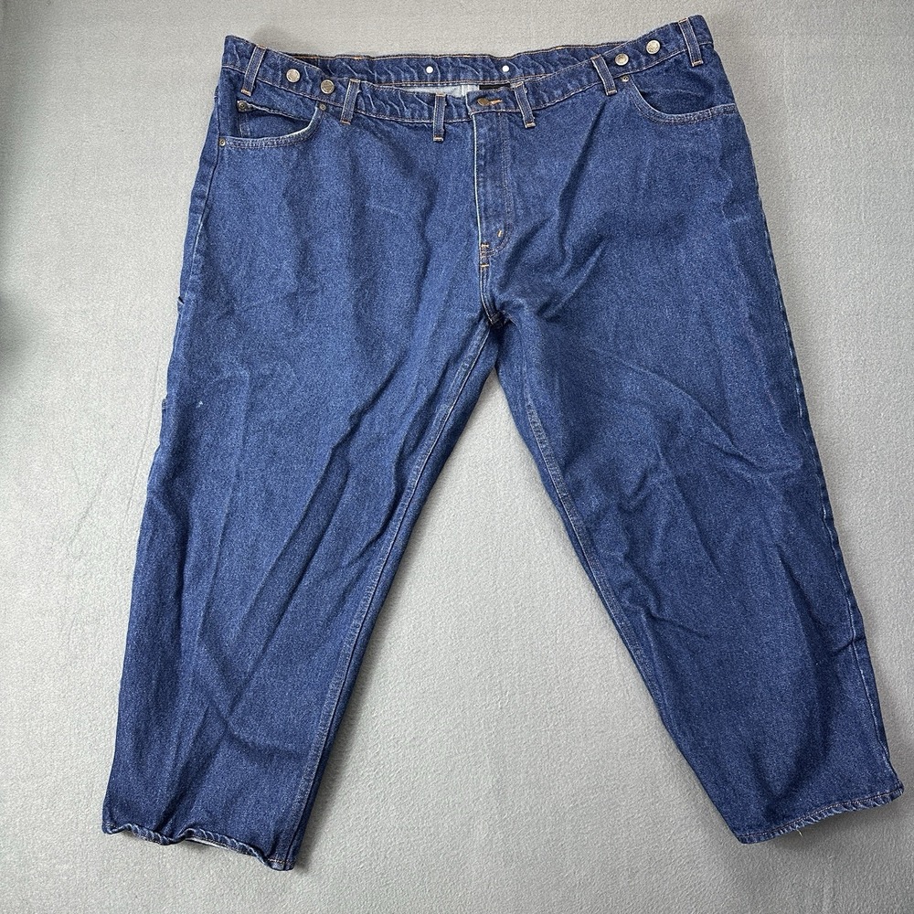 PRSN Prison Blues Carpenter Jeans 54 (fit 51x28) USA Suspender Buttons